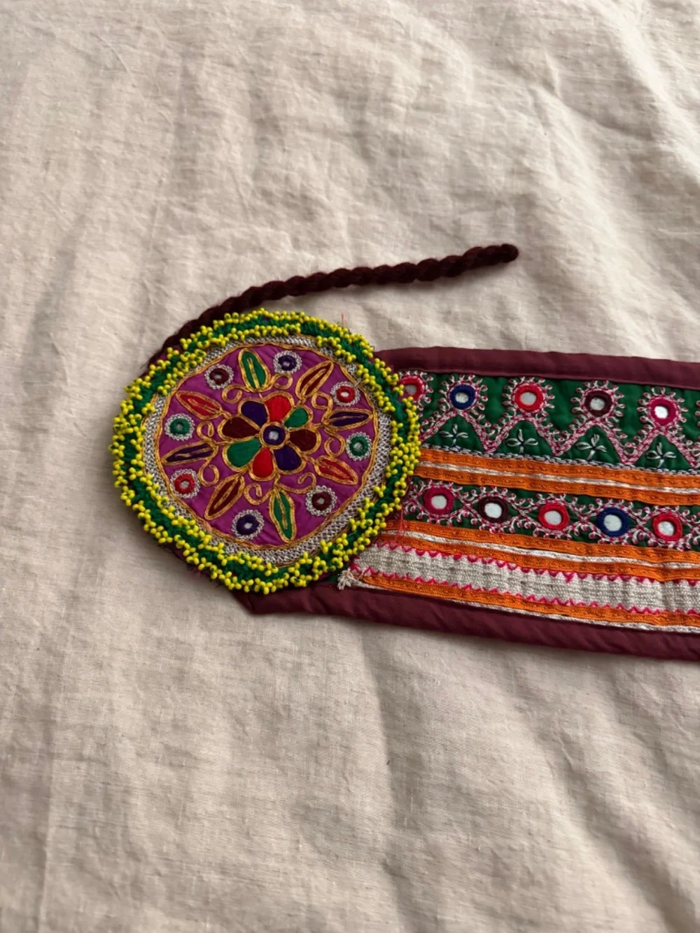 Unique Kuchi Tribal Fusion Beaded Belt